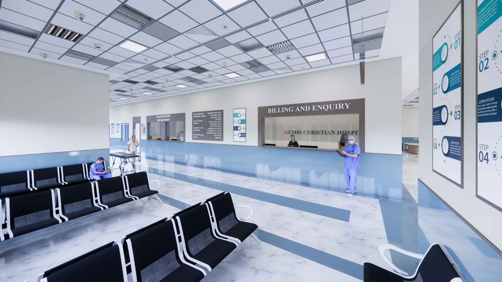 Hospital Waiting Area